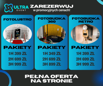 UltraEvent - atrakcje weselne | Fotobudka na wesele Jasło, podkarpackie