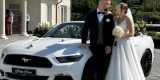 Ford Mustang biały kabriolet | Auto do ślubu Kraków, małopolskie - zdjęcie 4