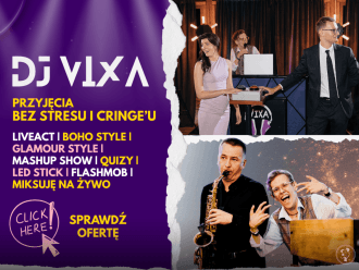 DJ VIXA Paweł Kaczmarczyk | DJ na wesele Kielce, świętokrzyskie