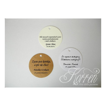 Winietki, winietka ślub, chrzest, komunia - zdjęcie 1