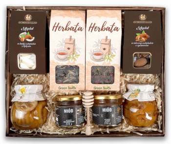 Kosz prezentowy pełen różności - zdjęcie 1