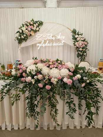 Złoty pył | Dekoracje ślubne Niemce, lubelskie