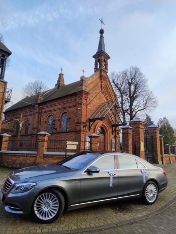 Mercedes S500 Long4Matic/V8 Biturbo | Auto do ślubu Rąbień, łódzkie