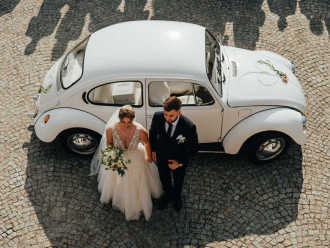 Biały Garbus | Auto do ślubu Bochnia, małopolskie