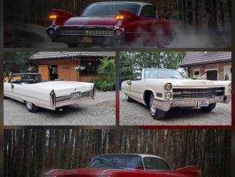 Biały Cadillac DeVille Cabrio 1966 | Auto do ślubu Płońsk, mazowieckie