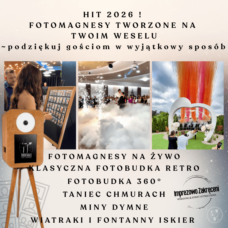 Photo Magnesy - Imprezowo Zakręceni | Fotobudka na wesele Tomaszów Mazowiecki, łódzkie - zdjęcie 1