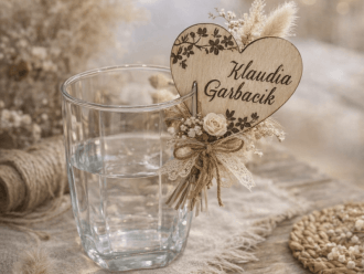 Hand Art Decor - Winietki drewniane | Artykuły ślubne Szczepańcowa, podkarpackie