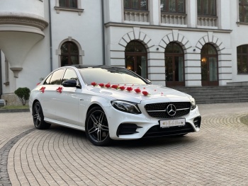 Mercedes E43 AMG | Auto do ślubu Jasienica Rosielna, podkarpackie