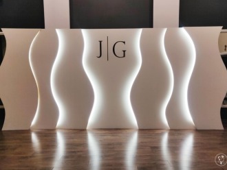 Weronika - Ścianka fale led | Dekoracje ślubne Uniejów, łódzkie