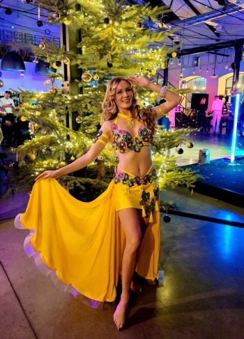 Dalyah - Taniec Brzucha LED Show | Pokaz tańca na weselu Wrocław, dolnośląskie