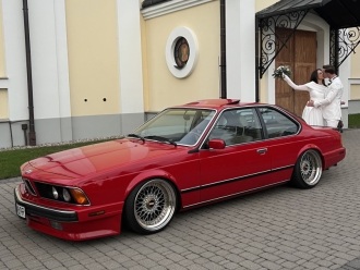 ślubny klasyk - BMW e32 / BMW e24 | Auto do ślubu Warszawa, mazowieckie