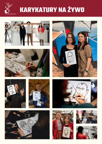 Malowane karykatury na żywo | Artysta Szczecin, zachodniopomorskie