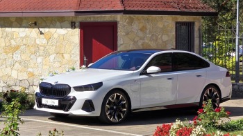 Białe BMW M Performance | Auto do ślubu Kraków, małopolskie