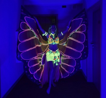 Dalyah - Taniec Brzucha LED Show | Pokaz tańca na weselu Wrocław, dolnośląskie