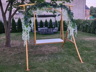 MZ Events - Huśtawka do zdjęć | Dekoracje ślubne Ostrzeszów, wielkopolskie