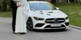 Biały Mercedes CLA z dekoracją | Auto do ślubu Baranówka, małopolskie - zdjęcie 3