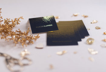 GLOW– złocona winietka (dark) - zdjęcie 1