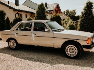 Mercedes Benz w123 | Auto do ślubu Kielce, świętokrzyskie