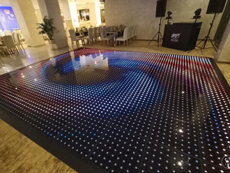 parkietyled - podświetlana podłoga | Dekoracje światłem Warszawa, mazowieckie