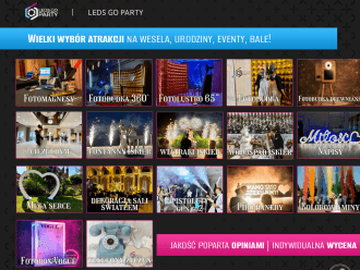 Fotolustro Fotobudka Leds Go Party | Fotobudka na wesele Włocławek, kujawsko-pomorskie
