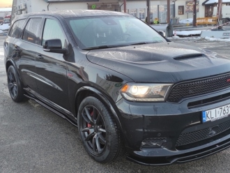 Czarny Dodge Durango SRT | Auto do ślubu Limanowa, małopolskie
