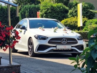 Mercedes S klasa, Biała C, Autokary | Auto do ślubu Gliwice, śląskie