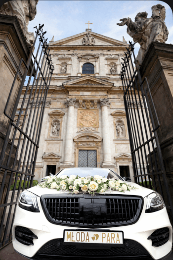 VIPower mercedes black white pearl | Auto do ślubu Toruń, kujawsko-pomorskie