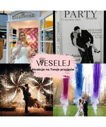 WESELEJ - Miny dymne/Telefon życzeń | Unikatowe atrakcje Dębica, podkarpackie