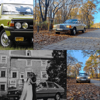 FSO Polonez 1500 / Mercedes W123 | Auto do ślubu Wrocław, dolnośląskie