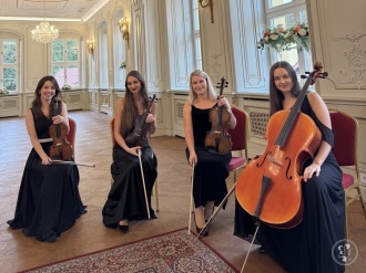 Kwartet smyczkowy 4Whispers | Oprawa muzyczna ślubu Katowice, śląskie