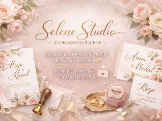 Selene Studio | Zaproszenia ślubne Warszawa, mazowieckie