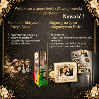 Fotobudka Pstryk Fotka | Fotobudka na wesele Mielec, podkarpackie