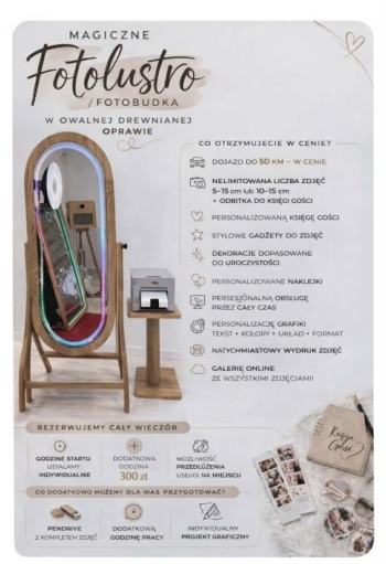 Kwiaciarnia Storczyk - fotolustro | Fotobudka na wesele Orneta, warmińsko-mazurskie