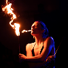 Don`t Panic Fire and LED show