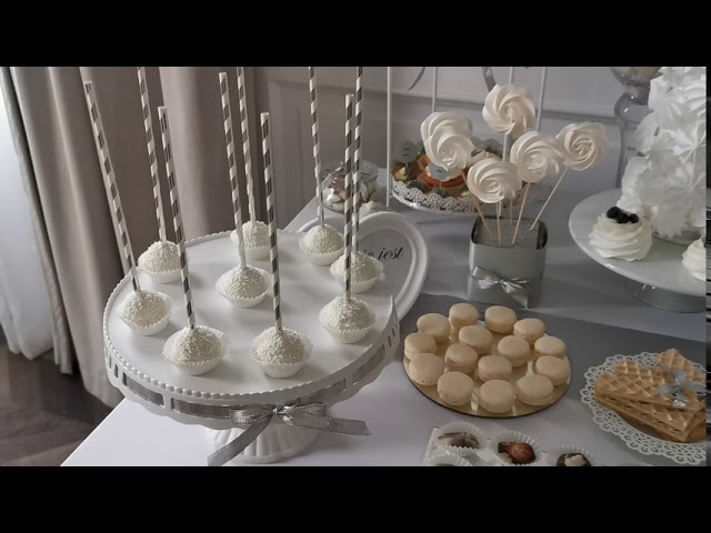 Candy Bar Sweet Table / Słodki Stół słodki kącik - film 1