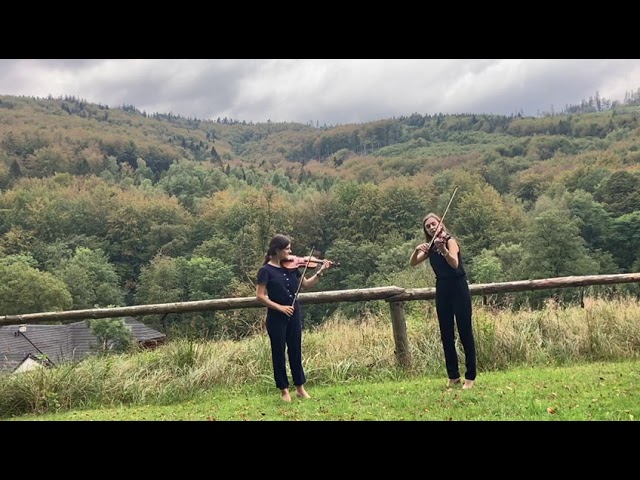 Duet skrzypcowy - Lidia & Barbara - skrzypce na ślub, oprawa muzyczna - film 1