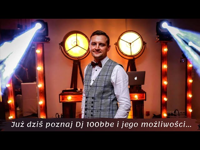 DJ 100bbe & Sax - Nowoczesne wesela z klasą / fotobudka /ciężki dym - film 1