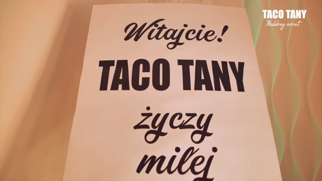DJ i wodzirej TACO TANY / Z nami zawsze jest weselej! - film 1