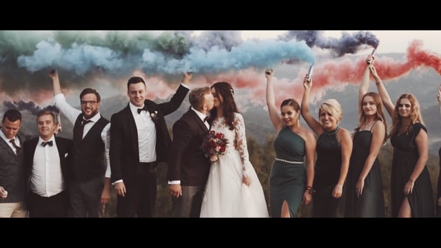 Kreatywny i nowoczesny film ślubny. Dron i dojazd gratis. Video&Foto;. - film 1