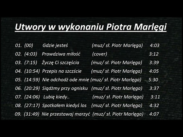 Człowiek-Orkiestra Piotr Marlęga - film 1