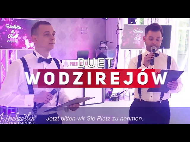 "Prezenterzy Szczecin"- oryginalne wesele z humorem i klasą - film 1