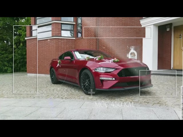 Samochód do ślubu BMW 5 , MUSTANG GT , MASERATI GHIBLI SQ4 oraz inne - film 1