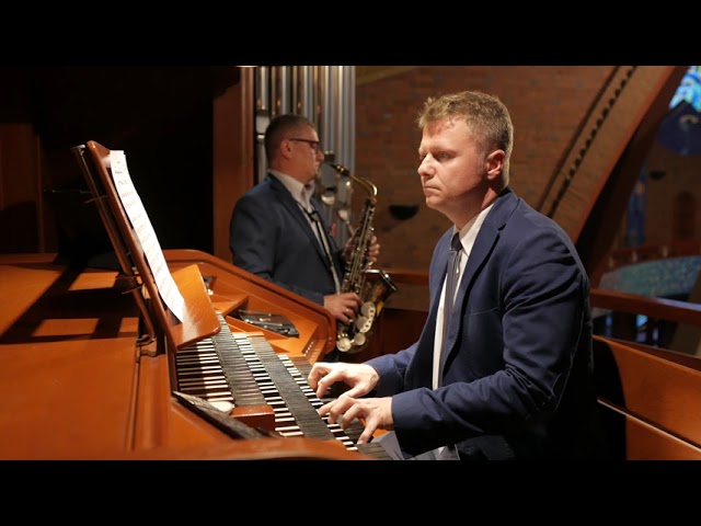 Duet Poważny - saksofon, organy. Wymarzony duet na ceremonię ślubną!! - film 1