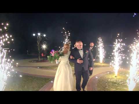dodatki weselne -ciężki dym , napisy,iskry - film 1