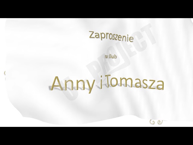 U-PROJECT : zaproszenia, winietki, zawieszki, upominki, plakat - film 1