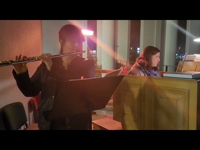 Duet na szpilkach (oprawa muzyczna), flet, fortepian, wokal - film 1