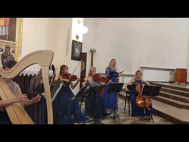 Manufaktura Muzyki -skrzypce,śpiew,kwartet smyczkowy,harfa,flet,organy - film 1