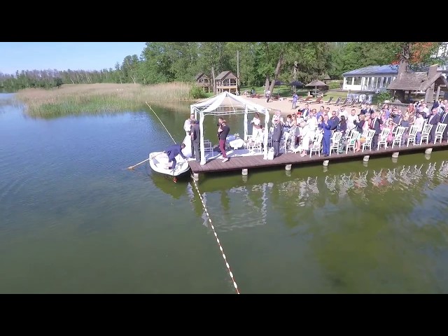 Jabłoń Lake Resort sala weselna na Mazurach - film 1