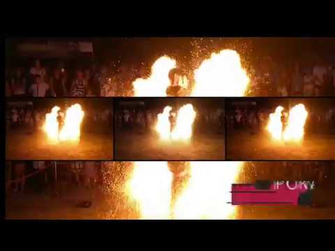 ZJAWISKOWE SHOW! Pokaz OGNIOWY FIRESHOW, Pokazy LED SHOW, Iluzjonista - film 1