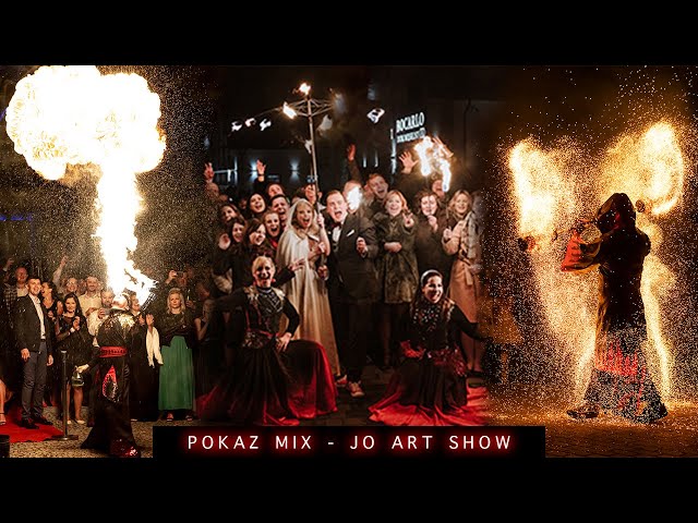 Iluzjonista/ Pokaz światła Led Show/ Pokazy ogniowe Fireshow - film 1
